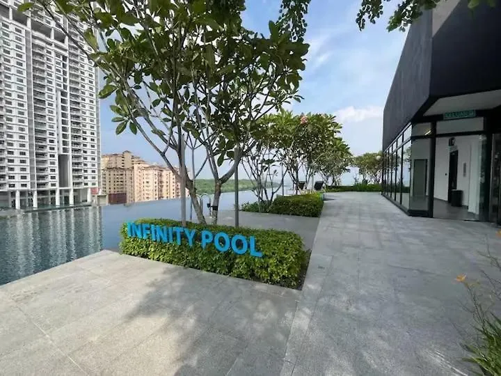 דירות Breezy Urban 6Pax Seaview Infinitypool Georgetown 0*, ג'ורג' טאון מלזיה