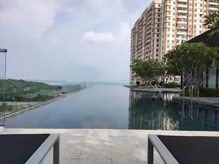 דירות Breezy Urban 6Pax Seaview Infinitypool Georgetown  ג'ורג' טאון