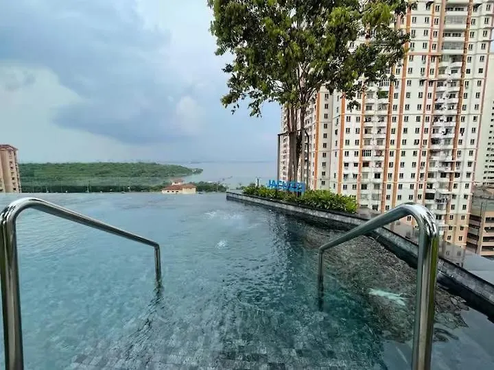 Breezy Urban 6Pax Seaview Infinitypool Georgetown Διαμέρισμα 0*, Τζωρτζ Τάουν Μαλαισία